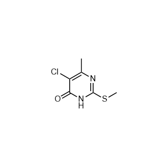 5-Chloro-4-methyl-2-methylsulfanyl-1H-pyrimidin-6-one|CS-0766679
