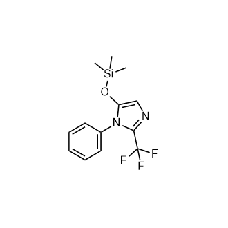 1-Phenyl-2-(Trifluoromethyl)-5-((trimethylsilyl)oxy)-1H-imidazole|CS-0766770