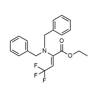 Ethyl (Z)-2-(dibenzylamino)-4,4,4-trifluorobut-2-enoate|CS-0766771