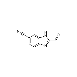 2-Formyl-1H-1,3-benzodiazole-6-carbonitrile|CS-0766810