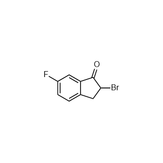 2-Bromo-6-fluoro-2,3-dihydroinden-1-one|CS-0766817