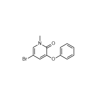 5-Bromo-1-methyl-3-phenoxypyridin-2-one|CS-0766923