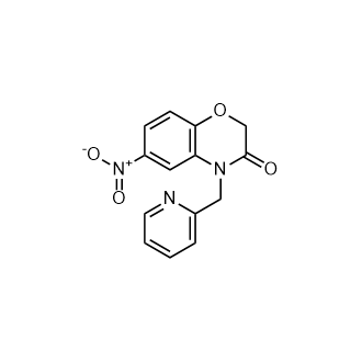 6-Nitro-4-(pyridin-2-ylmethyl)-1,4-benzoxazin-3-one|CS-0767175
