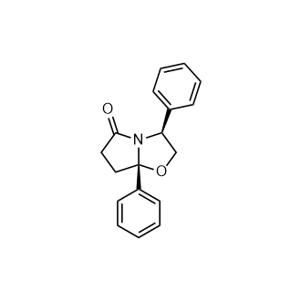 (3S,7aS)-3,7a-Diphenyl-2,3,6,7-tetrahydropyrrolo[2,1-b][1,3]oxazol-5-one|CS-0767543