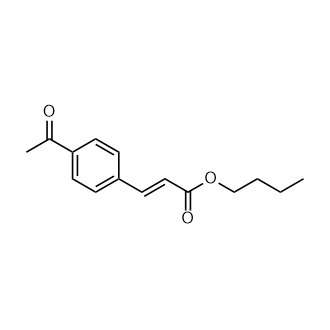 (E)-Butyl 3-(4-Acetylphenyl)acrylate|CS-0767554