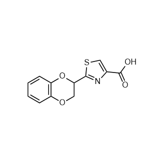 2-(2,3-Dihydrobenzo[b][1,4]Dioxin-2-yl)thiazole-4-carboxylic acid|CS-0767633