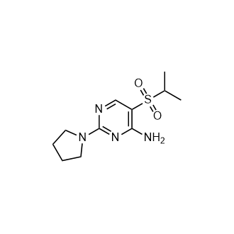 5-(Isopropylsulfonyl)-2-(Pyrrolidin-1-yl)pyrimidin-4-amine|CS-0767707