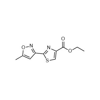 Ethyl 2-(5-Methylisoxazol-3-yl)thiazole-4-carboxylate|CS-0767756
