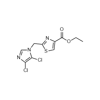 Ethyl 2-((4,5-Dichloro-1H-imidazol-1-yl)methyl)thiazole-4-carboxylate|CS-0767766