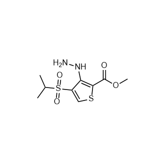 Methyl 3-Hydrazinyl-4-(isopropylsulfonyl)thiophene-2-carboxylate|CS-0767796