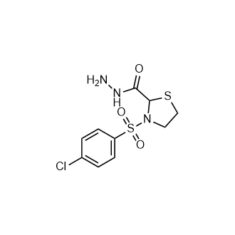3-((4-Chlorophenyl)Sulfonyl)thiazolidine-2-carbohydrazide|CS-0767919