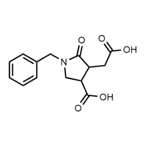 4-Carboxy-2-oxo-1-(phenylmethyl)-3-pyrrolidineacetic acid|CS-0768047