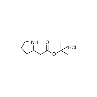 Tert-Butyl 2-(pyrrolidin-2-yl)acetate hydrochloride|CS-0768101