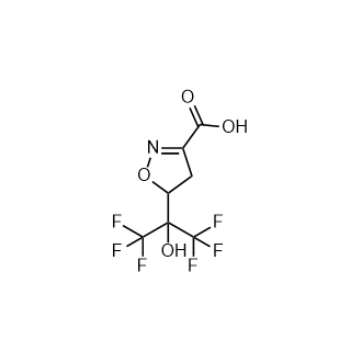 5-(1,1,1,3,3,3-Hexafluoro-2-Hydroxypropan-2-yl)-4,5-dihydroisoxazole-3-carboxylic acid|CS-0768157