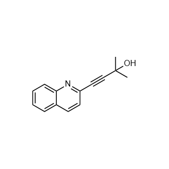 2-Methyl-4-quinolin-2-ylbut-3-yn-2-ol|CS-0768184