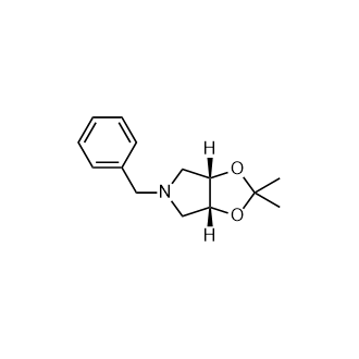 (3aR,6aS)-5-Benzyl-2,2-dimethyl-3a,4,6,6a-tetrahydro-[1,3]dioxolo[4,5-c]pyrrole|CS-0768336