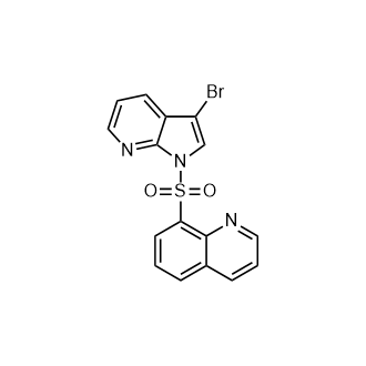 8-(3-Bromopyrrolo[2,3-b]pyridin-1-yl)sulfonylquinoline|CS-0768579