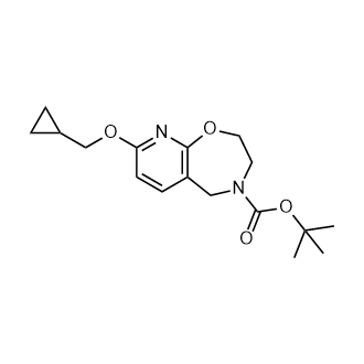 Tert-butyl 8-(cyclopropylmethoxy)-3,5-dihydro-2H-pyrido[3,2-f][1,4]oxazepine-4-carboxylate|CS-0768671