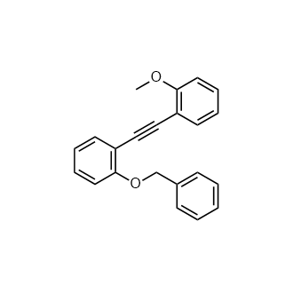 1-(Benzyloxy)-2-((2-Methoxyphenyl)ethynyl)benzene|CS-0768711