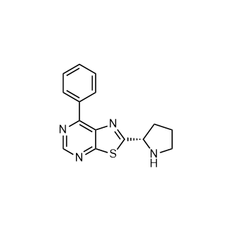 7-Phenyl-2-[(2S)-pyrrolidin-2-yl]-[1,3]thiazolo[5,4-d]pyrimidine|CS-0768874