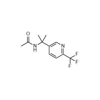 N-(2-(6-(Trifluoromethyl)Pyridin-3-yl)propan-2-yl)acetamide|CS-0769043