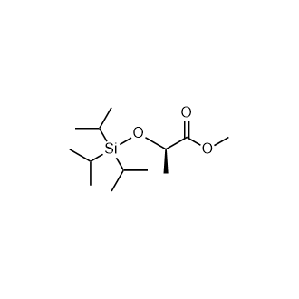 (R)-Methyl 2-((Triisopropylsilyl)oxy)propanoate|CS-0769051