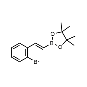 (E)-2-(2-Bromostyryl)-4,4,5,5-Tetramethyl-1,3,2-dioxaborolane|CS-0769137