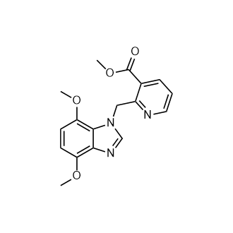 Methyl 2-[(4,7-Dimethoxy-1H-benzimidazol-1-yl)methyl]nicotinate|CS-0769234
