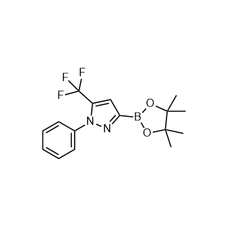 1-Phenyl-3-(4,4,5,5-Tetramethyl-1,3,2-dioxaborolan-2-yl)-5-(trifluoromethyl)-1H-pyrazole|CS-0769278