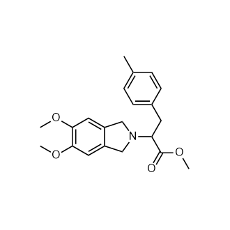 Methyl 2-(5,6-Dimethoxyisoindolin-2-yl)-3-(P-tolyl)propanoate|CS-0769285