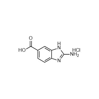 2-Amino-1H-1,3-benzodiazole-6-carboxylic acid hydrochloride|CS-0769359