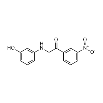 2-((3-Hydroxyphenyl)Amino)-1-(3-nitrophenyl)ethanone|CS-0769546