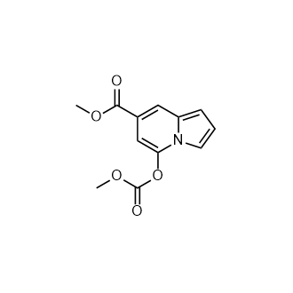 Methyl 5-((Methoxycarbonyl)oxy)indolizine-7-carboxylate|CS-0769583