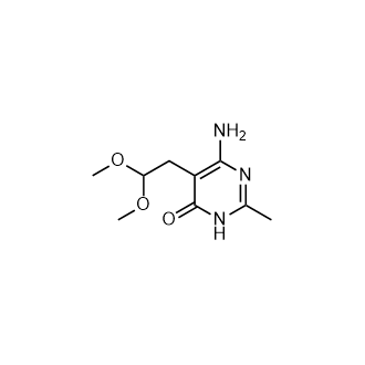 4-Amino-5-(2,2-dimethoxyethyl)-2-methyl-1H-pyrimidin-6-one|CS-0769668