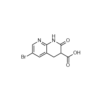 6-Bromo-2-oxo-3,4-dihydro-1H-1,8-naphthyridine-3-carboxylic acid|CS-0769835