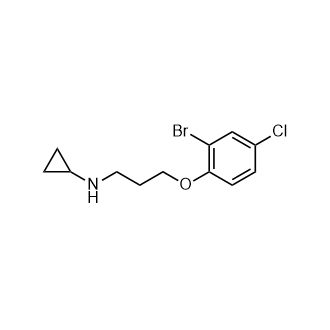 N-(3-(2-Bromo-4-chlorophenoxy)propyl)cyclopropanamine|CS-0769890