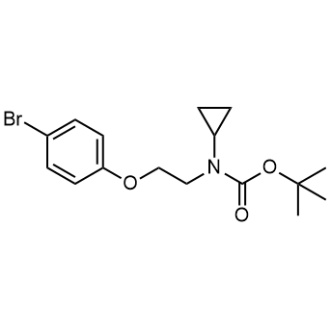 Tert-butyl (2-(4-bromophenoxy)ethyl)(cyclopropyl)carbamate|CS-0769925