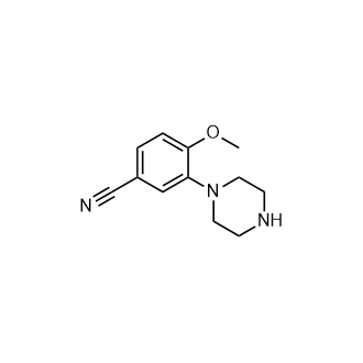 4-Methoxy-3-(piperazin-1-yl)benzonitrile|CS-0769975