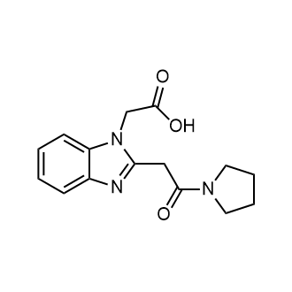 2-[2-(2-Oxo-2-pyrrolidin-1-ylethyl)benzimidazol-1-yl]acetic acid|CS-0770016