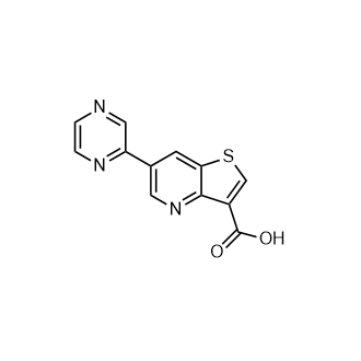 6-Pyrazin-2-ylthieno[3,2-b]pyridine-3-carboxylic acid|CS-0770079