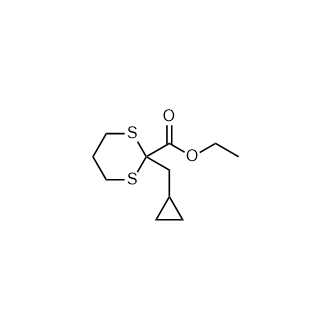Ethyl 2-(Cyclopropylmethyl)-1,3-Dithiane-2-carboxylate|CS-0770146