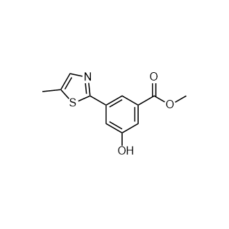 Methyl 3-Hydroxy-5-(5-methyl-1,3-thiazol-2-yl)benzoate|CS-0770362