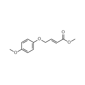 (E)-4-(4-Methoxyphenoxy)But-2-enoic acid methyl ester|CS-0770389
