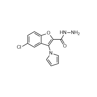 5-Chloro-3-(1H-pyrrol-1-yl)-1-benzofuran-2-carbohydrazide|CS-0770467