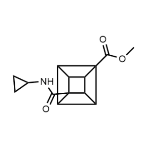 Methyl (1S,2R,3R,8S)-4-(Cyclopropylcarbamoyl)cubane-1-carboxylate|CS-0770686