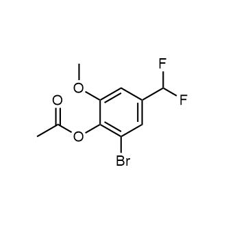[2-Bromo-4-(Difluoromethyl)-6-methoxy-phenyl] acetate|CS-0770829