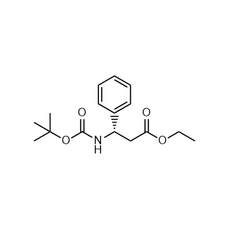 ethyl (S)-3-((tert-butoxycarbonyl)amino)-3-phenylpropanoate|CS-0771095