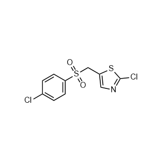 2-Chloro-5-([(4-Chlorophenyl)sulphonyl]methyl)-1,3-thiazole|CS-0771124