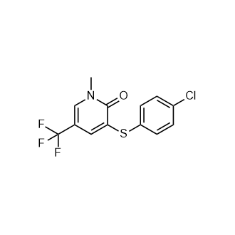 3-(4-Chlorophenyl)Sulfanyl-1-methyl-5-(trifluoromethyl)pyridin-2-one|CS-0771177
