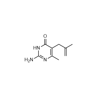 2-Amino-4-methyl-5-(2-methylprop-2-enyl)-1H-pyrimidin-6-one|CS-0771233